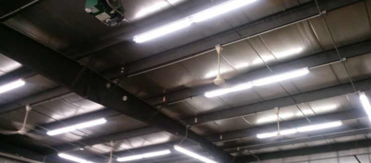 LED Lighting Installation at Darrah's Towing & Recovery in Hiawatha, IA