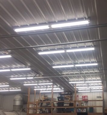 LED Lighting Installation at Blackhawk Bodyshop in Ottumwa, Iowa
