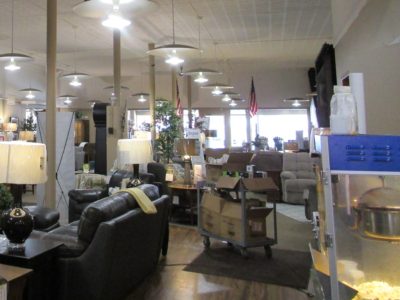 LED Lighting Installation at McGregors Furniture in Marshalltown, Iowa
