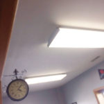 LED Lighting Installation at Moss Service Center Inc in West Union, Iowa