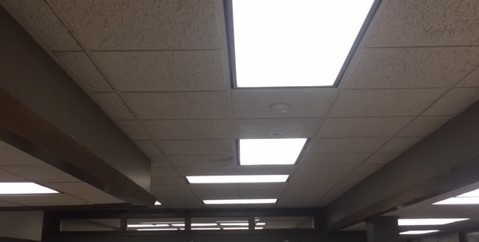 LED Lighting Installation at Kerndt Brothers Bank in Lancing, Iowa