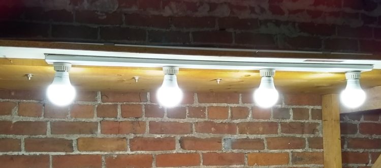LED Lighting Installation at Coast to Coast in Elkader, Iowa