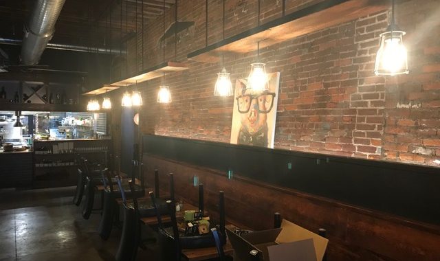 LED Lighting Installation at Brazen Open Kitchen and Bar in Dubuque, Iowa