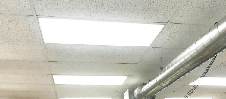 LED Lighting Installation at Halal Food & Grocery in Iowa City, Iowa