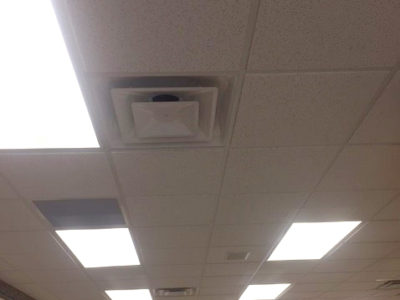 LED Lighting Installation at Kerndt Brothers Bank in Waukon, Iowa