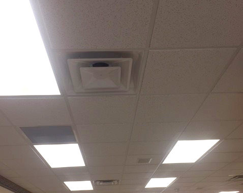 LED Lighting Installation at Kerndt Brothers Bank in Waukon, Iowa