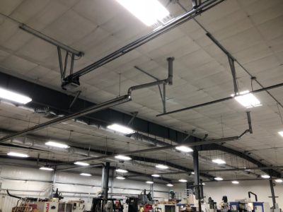 LED Lighting Installation at Midfield Pattern Corporation in Walcott, IA