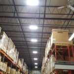 LED Lighting Installation at Gustave A Larson Company in Mason City, Iowa